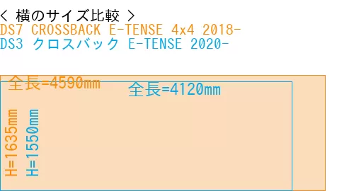 #DS7 CROSSBACK E-TENSE 4x4 2018- + DS3 クロスバック E-TENSE 2020-
